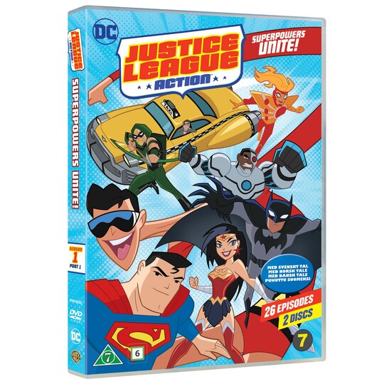 Justice League Action - Sesong 1, Del 1 (DVD)
