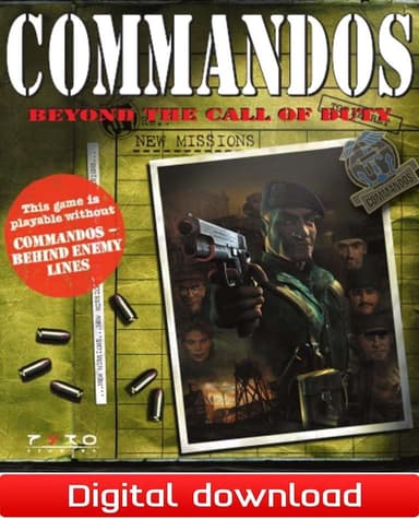 Commandos: Beyond the Call of Duty - PC Windows