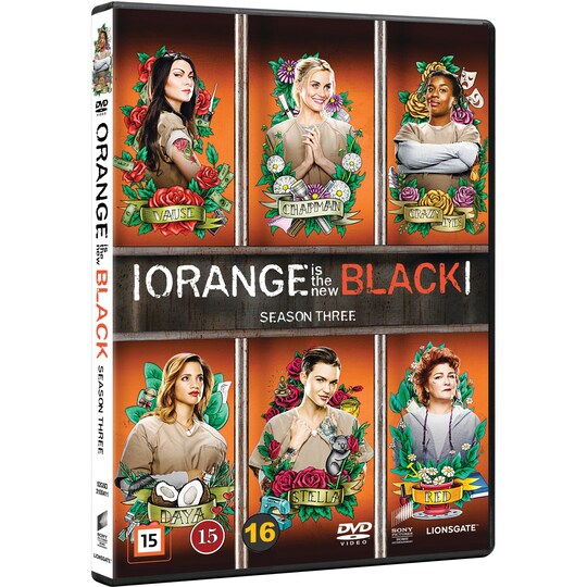 Orange is the New Black - Sesong 3 (DVD)