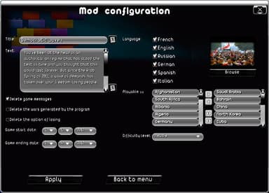 Modding Tool add-on for Rulers of Nations - PC Windows