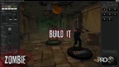 Axis Game Factory's AGFPRO Zombie FPS Player DLC - PC Windows,Mac OSX,