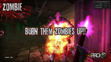 Axis Game Factory's AGFPRO Zombie FPS Player DLC - PC Windows,Mac OSX,