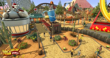 RollerCoaster Tycoon World Deluxe Edition - PC Windows,Linux