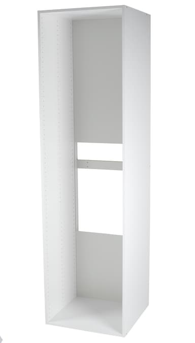 Epoq Høyskap bygg-inn 60x217 (melamin hvit)
