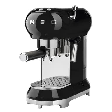 Smeg 50 s style kaffemaskin ECF01 (sort)