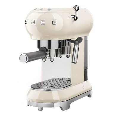 Smeg 50 s style kaffemaskin ECF01 (kremhvit)