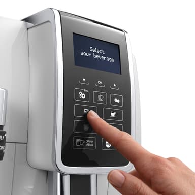DeLonghi Dinamica ECAM350.35.W kaffemaskin