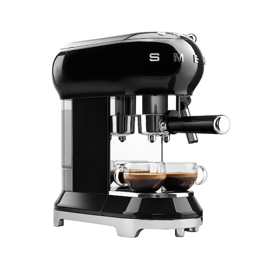 Smeg 50 s style kaffemaskin ECF01 (sort)
