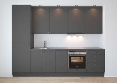 Epoq Trend Graphite skuffefront til kjøkken 80x13