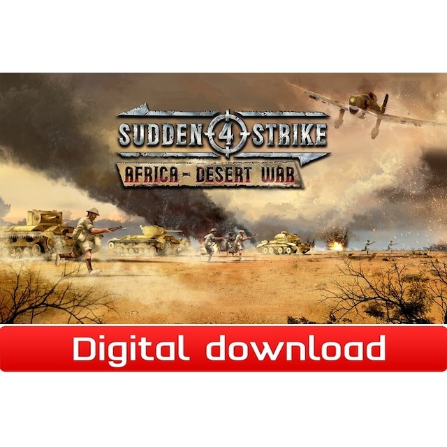 Sudden Strike 4: Africa - Desert War - PC Windows,Mac OSX,Linux