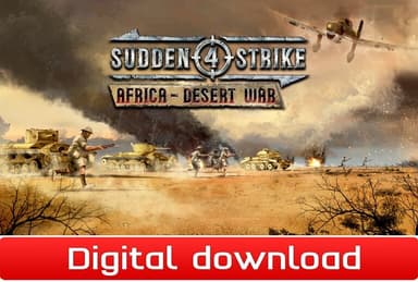 Sudden Strike 4: Africa - Desert War - PC Windows,Mac OSX,Linux