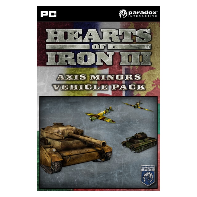Hearts of Iron III: Axis Minor Vehicle Pack - PC Windows