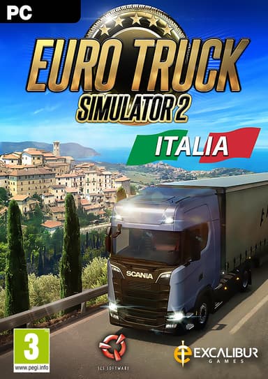 Euro Truck Simulator 2 Italia Expansion DLC for PC Game Steam Key