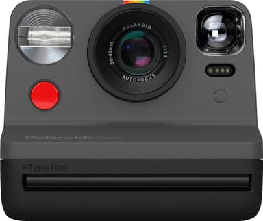 Polaroid Now analogkamera (sort)