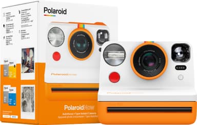 Polaroid Now analogt kamera (oransje)