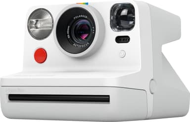 Polaroid Now analogkamera (hvit)