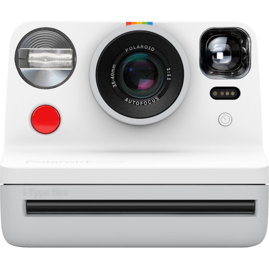 Polaroid Now analogkamera (hvit)