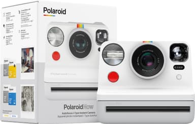 Polaroid Now analogkamera (hvit)