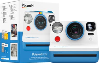 Polaroid Now analogkamera (blå)