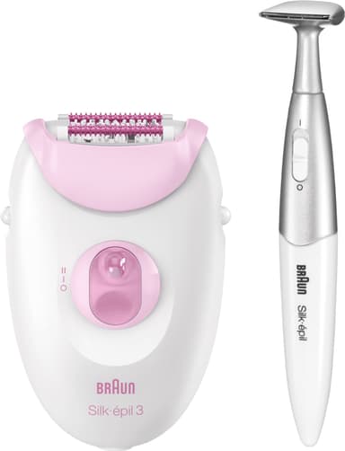 Braun Silk-épil 3 epilator SE3321 med bikinitrimmer