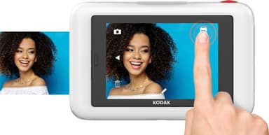 Kodak Step Touch instantkamera (hvit)