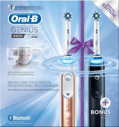 Oral-B Genius 9900Duo elektrisk tannbørste