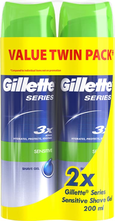 Gillette Series Sensitive barbergele