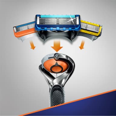Gillette Fusion ProGlide barberhøvel + 6 blader