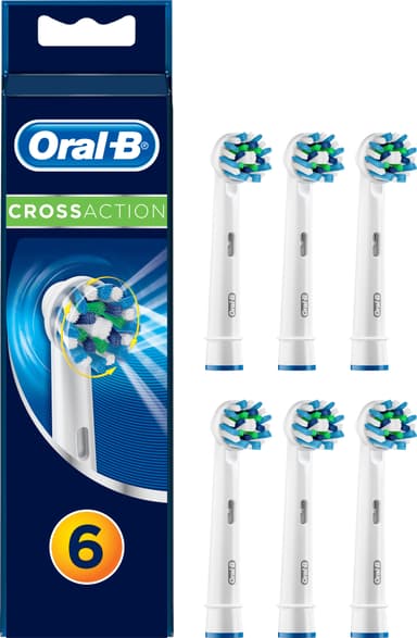 Oral-B Cross Action 2+2+2 børstehoder CA162735