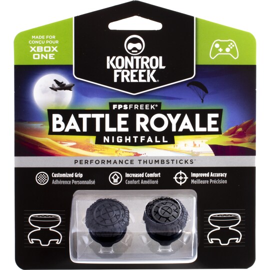 KontrolFreek Xbox One Battle Royale Nightfall tommelspaker (sort)