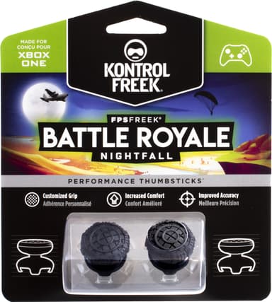 KontrolFreek Xbox One Battle Royale Nightfall tommelspaker (sort)