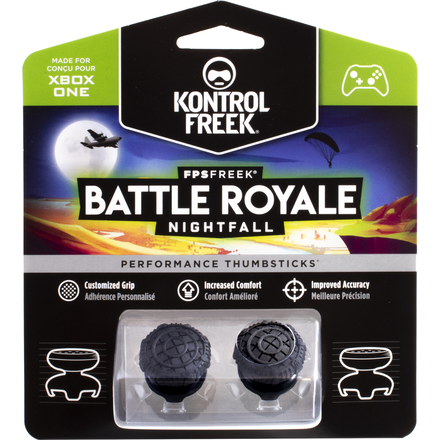 KontrolFreek Xbox One Battle Royale Nightfall tommelspaker (sort)