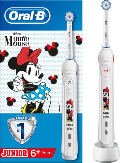 Oral-B Junior D501 Minnie Mouse elektrisk tannbørste barn