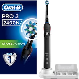 Oral-B Pro-2 2400N elektrisk tannbørste (sort)