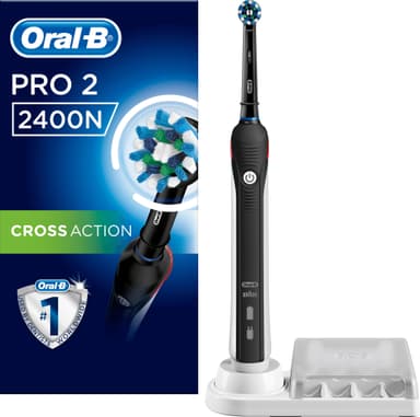 Oral-B Pro-2 2400N elektrisk tannbørste (sort)