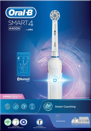 Oral-B Smart elektrisk tannbørste 4400N (hvit)
