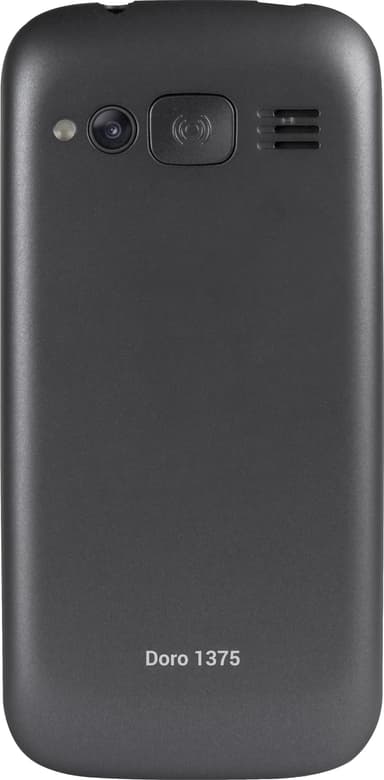 Doro 1375 mobiltelefon (grafitt) - Kun 2G