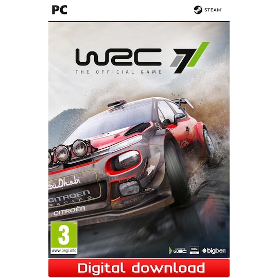 WRC 7 FIA World Rally Championship - PC Windows