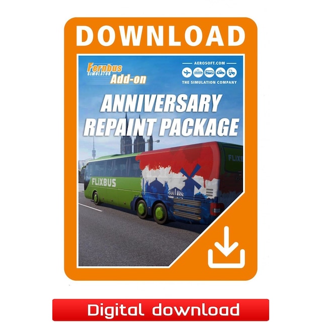 Fernbus Simulator - Anniversary Repaint Package - PC Windows