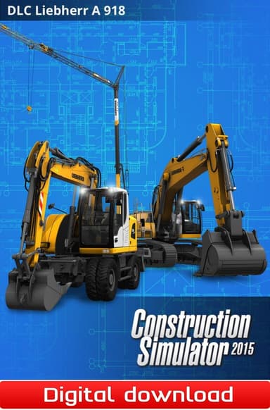 Construction Simulator 2015: Liebherr A 918 - PC Windows,Mac OSX