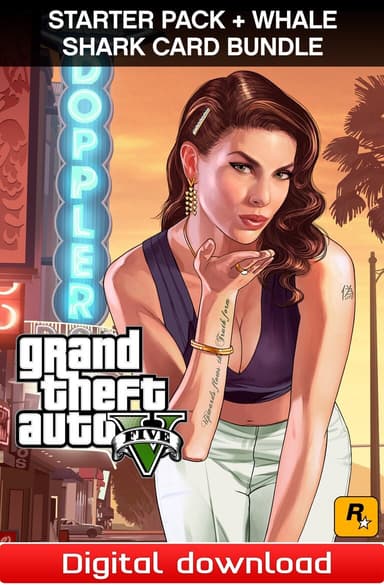 GTA V Premium Online Edition & Whale Shark Card Bundle - PC Windows