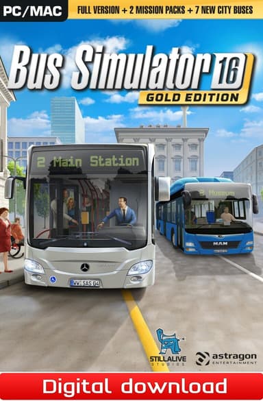 Bus Simulator 16: Gold Edition - PC Windows,Mac OSX