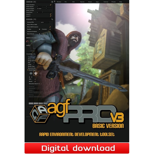 Axis Game Factory s AGFPRO + Zombie FPS Player - PC Windows
