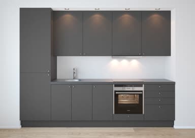 Epoq Trend Graphite skuffefront til kjøkken 80x26