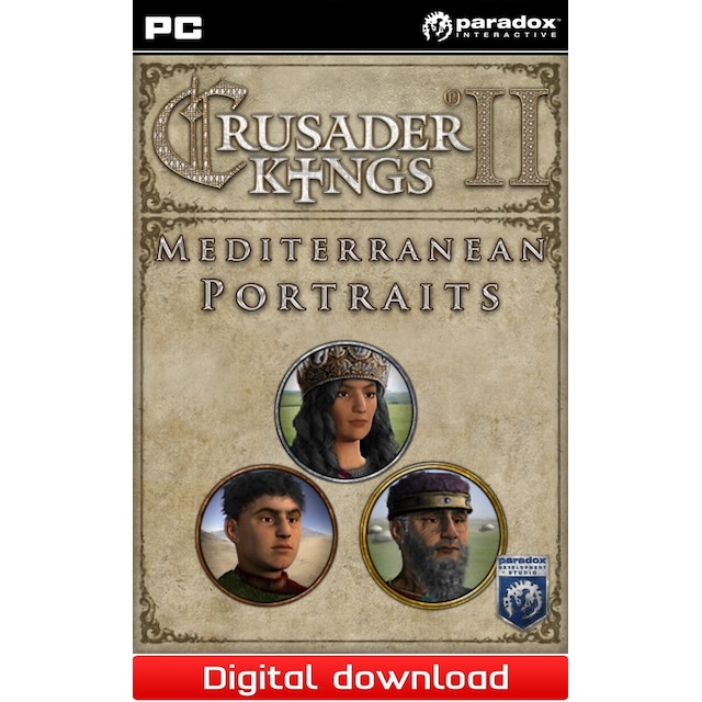 Crusader Kings II: Mediterranean Portraits (DLC) - PC Windows,Mac OSX,