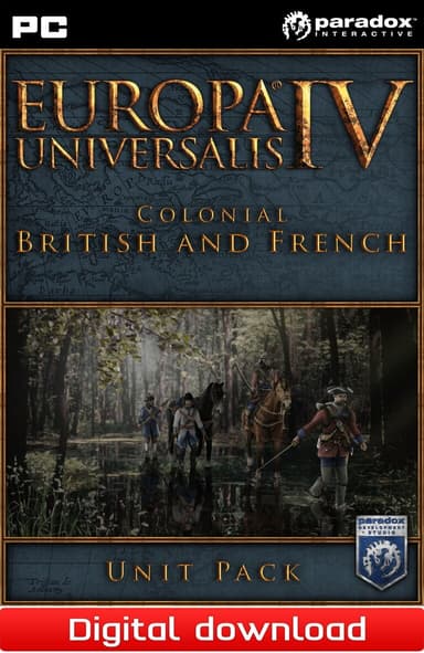 Europa Universalis IV Colonial British and French Unit Pack - PC