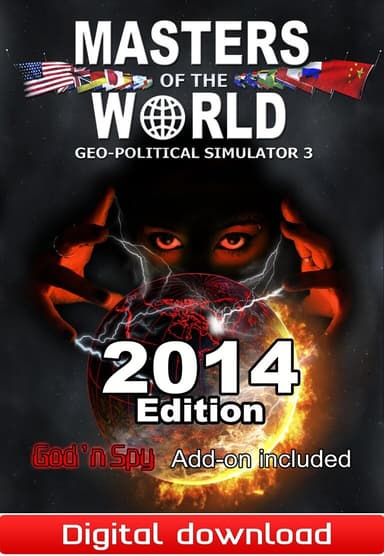 2014 Edition Add-on - Masters of the World DLC - PC Windows,Mac OSX