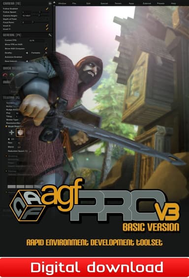 Axis Game Factory's AGFPRO + Voxel Sculpt + PREMIUM Bundle - PC Window