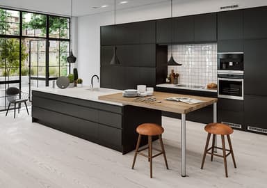 Epoq Integra Black skuffefront til kjøkken 30x26