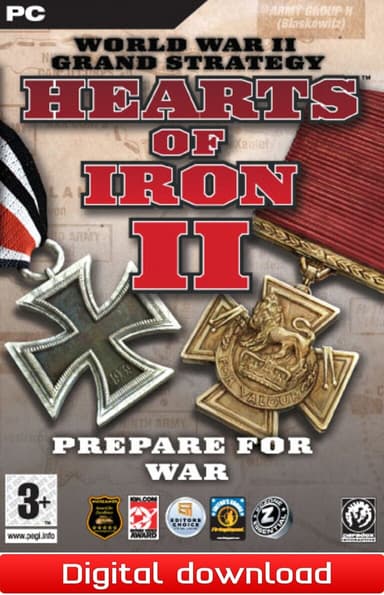 Hearts of Iron II Complete - PC Windows